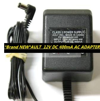 *Brand NEW*AULT P41120400A010G 12V DC 400mA AC ADAPTER CLASS 2 TRANSFORMER power supply